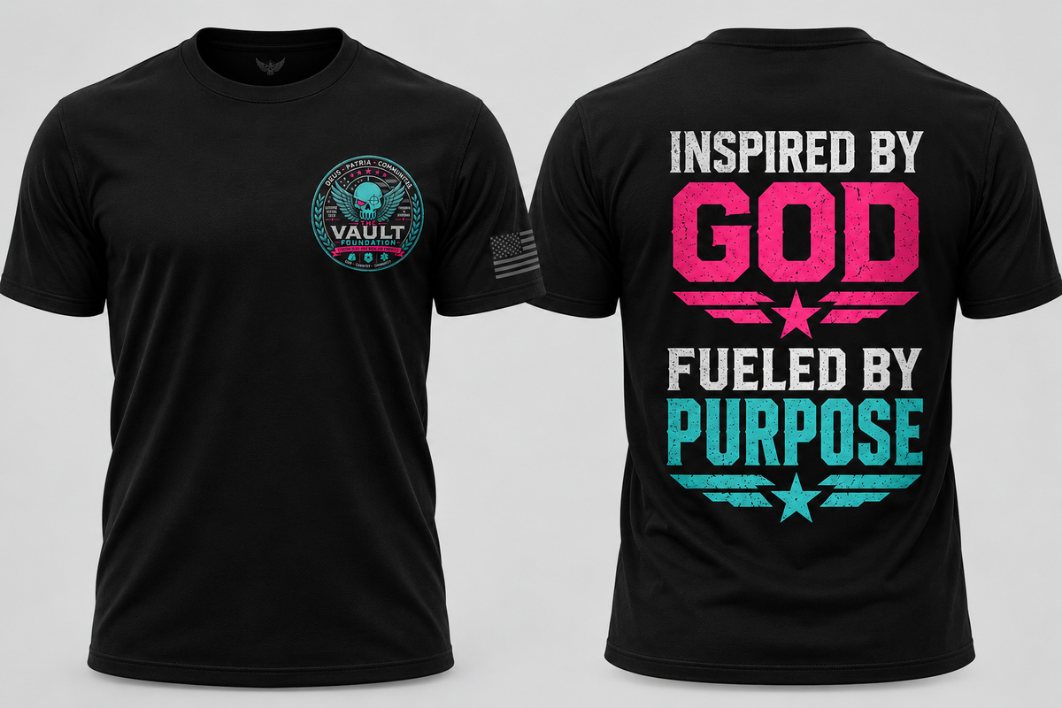 The Vault Foundation "Inspired By God" T-Shirt